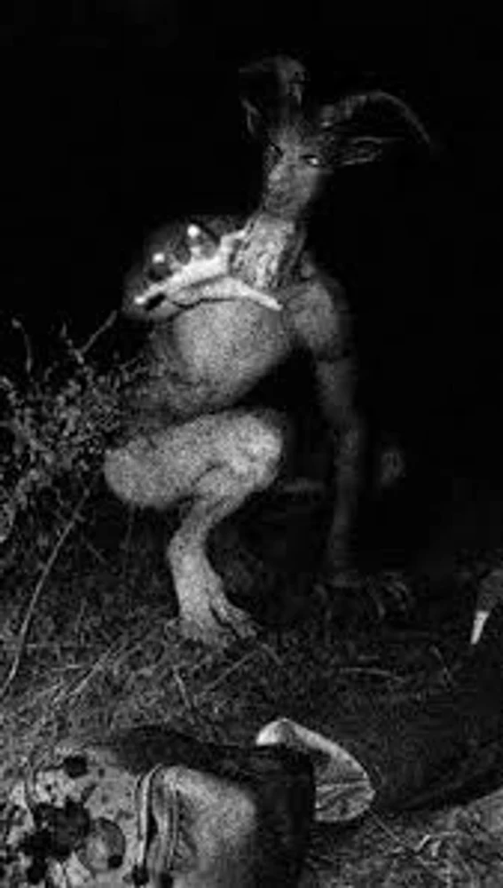 Depiction of the Goat Man